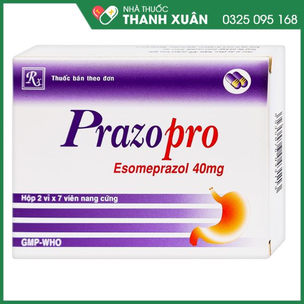 Prazopro 40mg trị trào ngược